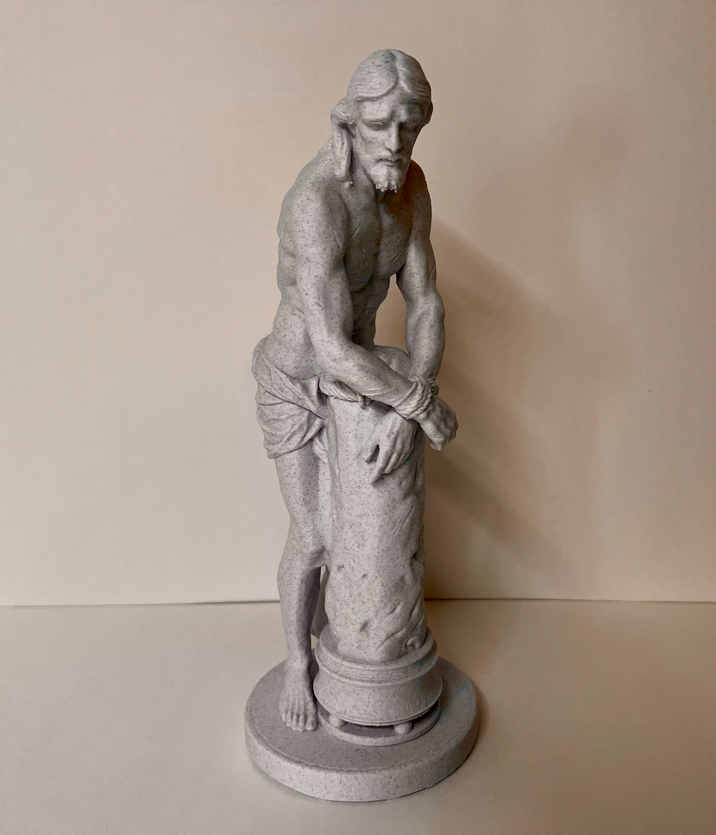 La flagelación en la columna
